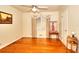 Bedroom featuring hardwood floors, a ceiling fan and natural light at 2798 Tralyn Ct, Decatur, GA 30034