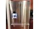 Stainless steel French door refrigerator with water and ice dispenser at 400 W Peachtree Nw St # 3216, Atlanta, GA 30308