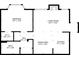 Floor plan displaying the layout and dimensions of the home's rooms at 434 Mcgill Ne Pl, Atlanta, GA 30312