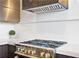 A close up look at the designer oven and cooktop in this modern kitchen at 170 Boulevard Se # 412E, Atlanta, GA 30312