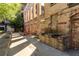 Private patio space with built in grill, perfect for entertaining in a historic setting at 170 Boulevard Se # 412E, Atlanta, GA 30312