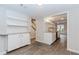 Bright living room with modern flooring and wainscoting at 20 Ivy Ne Rdg, Atlanta, GA 30342