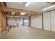 The basement area is large, unfinished, and ready for your creativity to turn it into your dream space at 205 Pine Knott Rd, Fayetteville, GA 30214