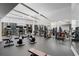 Well-equipped fitness center with modern exercise machines and floor to ceiling windows offers a complete workout experience at 3325 Piedmont Ne Rd # 1907, Atlanta, GA 30305