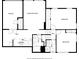 Detailed floor plan of the home's layout at 4351 Peachtree Dunwoody Ne Rd, Atlanta, GA 30342