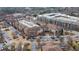 Aerial view of a mixed-use community with retail, restaurants, and residential apartments at 4374 Benfield Se Way # 1801Lo, Smyrna, GA 30080