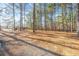 Spacious backyard with mature trees and fencing, creating a private outdoor oasis at 1570 Butler Bridge Rd, Covington, GA 30016