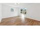 Bright bedroom with hardwood floors and large windows at 438 Ansley St, Decatur, GA 30030