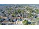 Aerial view of homes in a lush, tree-filled neighborhood, showcasing the community's landscape at 2167 Tully Wren Ne, Marietta, GA 30066