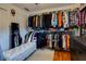 This is the full view of the large walk-in closet in the main bedroom at 2167 Tully Wren Ne, Marietta, GA 30066