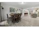 Open dining room with modern decor and natural light at 4119 Nebo Rd, Hiram, GA 30141