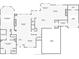 Detailed floor plan showcasing the layout of the primary bedroom, kitchen, living room, and multiple bathrooms at 9135 Etching Overlook, Johns Creek, GA 30097