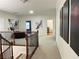 Hallway view showing railings, artwork and an open layout at 3553 Old Maple Dr, Johns Creek, GA 30022