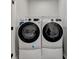 Laundry room with a modern washer and dryer at 2212 Whistler Ne Way, Lawrenceville, GA 30043