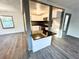 Open kitchen with stainless appliances, black countertops and a peninsula, perfect for entertaining at 2495 Se Glendale Se Cir, Smyrna, GA 30080