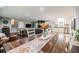 Bright open-concept living area featuring a modern kitchen, dining space and comfortable lounge at 4230 Deerwood Se Pkwy, Smyrna, GA 30082