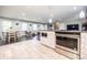 Open floorplan with stainless appliances and modern cabinetry at 4230 Deerwood Se Pkwy, Smyrna, GA 30082