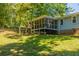 Lovely screened in back porch with spacious backyard at 4230 Deerwood Se Pkwy, Smyrna, GA 30082