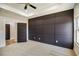 Open bedroom with decorative trim feature wall, recessed lighting and carpet flooring at 1270 Sandhill Hulett Rd, Villa Rica, GA 30180