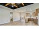 Spacious living room leading to a kitchen featuring stainless steel appliances and french doors leading outside at 1270 Sandhill Hulett Rd, Villa Rica, GA 30180