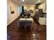 Modern kitchen features stainless steel appliances and an island with a breakfast bar at 24 Moreland Ne Ave, Atlanta, GA 30307