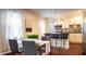 Modern kitchen features stainless steel appliances, a breakfast bar, and sleek countertops at 24 Moreland Ne Ave, Atlanta, GA 30307