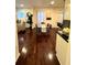 Spacious open concept living room and dining area, with beautiful hardwood floors throughout the space at 24 Moreland Ne Ave, Atlanta, GA 30307