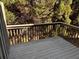 Outdoor deck featuring views of the surrounding trees and foliage at 602 Birch River Ln, Lawrenceville, GA 30043