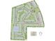 Community map showcasing various home styles, street names, and amenities such as a pool at 4629 Electric Ave, Mableton, GA 30126