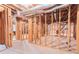 Unfinished basement with exposed framing, offering potential for customization at 4051 Ridgehurst Se Dr, Smyrna, GA 30080