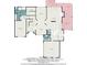 Detailed floor plan showcasing layout of main level at 4051 Ridgehurst Se Dr, Smyrna, GA 30080