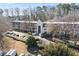 Aerial view of building showing parking, landscaping, and architectural details at 3110 Pine Heights Ne Dr, Atlanta, GA 30324