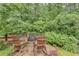 Backyard firepit area with chairs, perfect for relaxing and enjoying the outdoors at 6225 Leeward Tide Ct, Cumming, GA 30041