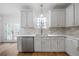 Bright kitchen with stainless steel dishwasher, white countertops, and ample cabinet space at 780 Gardenside Se Cir, Marietta, GA 30067