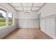 Dining room with coffered ceilings and chandelier at 878 Forrester Cemetery Rd, Covington, GA 30014