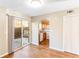 Dining Room view of a functional kitchen with modern appliances at 1807 Ashborough Cir # G, Marietta, GA 30067