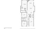 Layout of the floorplan including the dining room, kitchen, and bedrooms at 621 Shadow Lake Dr, Lithonia, GA 30058