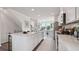 Bright kitchen includes stainless steel appliances and an island with barstool seating at 125 Silvia Ln # 24, Hapeville, GA 30354