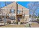 Charming two-story home with a balcony and manicured front yard at 1391 Old Coach Sw Rd, Marietta, GA 30008