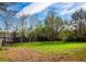 Expansive green backyard perfect for outdoor activities with a backdrop of lush trees and blue sky at 221 Cobb St, Palmetto, GA 30268
