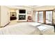 Bright bedroom with a fireplace, glass doors to deck and generous square footage at 3150 Bolero Dr, Atlanta, GA 30341
