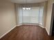 Dining area with bay window, perfect for entertaining or enjoying Gathering meals at 3999 Birchwood Cv, Decatur, GA 30034