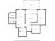 Basement floor plan features screened porch, recreation room, wet bar, bedroom, and storage at 210 Lawn Market, Sharpsburg, GA 30277