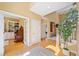 Spacious foyer with hardwood floors and view of the living room and other rooms at 210 Lawn Market, Sharpsburg, GA 30277