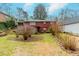 Well-maintained backyard with established landscaping and a covered porch at 42 W Belle Isle Ne Rd, Atlanta, GA 30342