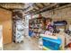 Unfinished basement offering ample storage space and potential for customization at 42 W Belle Isle Ne Rd, Atlanta, GA 30342