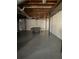 The unfinished basement has exposed ceilings and concrete block walls at 536 Joann Ave, Austell, GA 30168