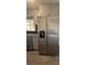 The kitchen boasts stainless steel appliances and gray shaker cabinets at 536 Joann Ave, Austell, GA 30168