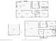 Floor plans of all levels, including garage, basement, and main floor at 2950 Duke Of Gloucester, Atlanta, GA 30344