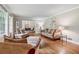 Cozy living room with hardwood floors, neutral tones, comfortable seating, and ample natural light at 2950 Duke Of Gloucester, Atlanta, GA 30344